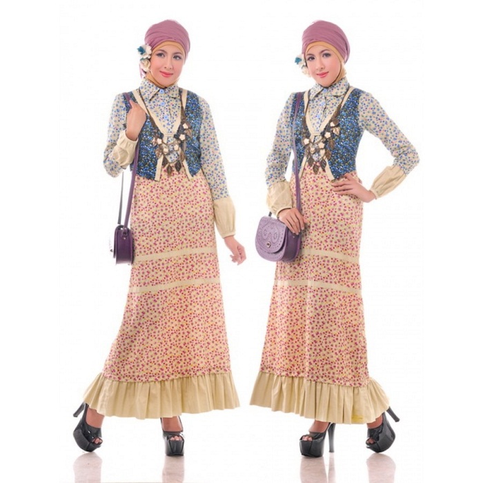  Model  Baju  Batik Wanita Muslim yang Kekinian  ModelHijab 