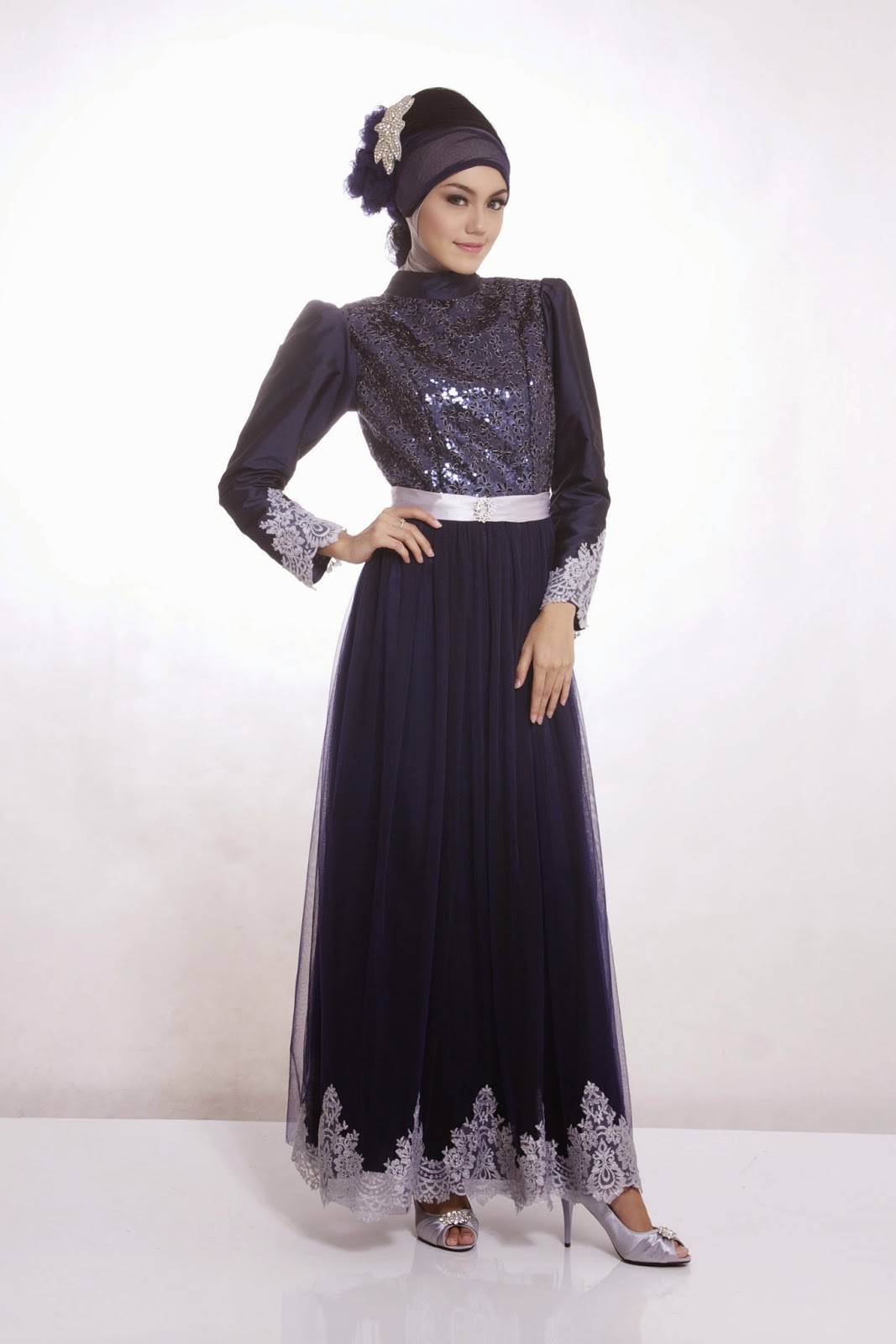 Model Baju Gamis Pesta Cocok Untuk Muslimah Fashionable